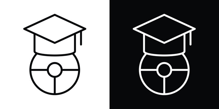 Driving school icon