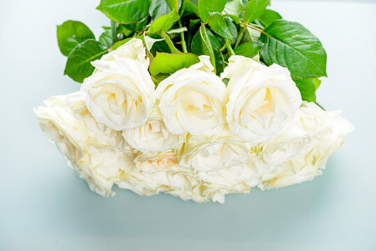 wedding bouquet of roses