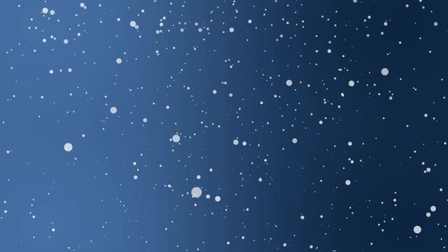 美しい雪の降るイメージ動画素材