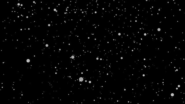 美しい雪の降るイメージ動画素材