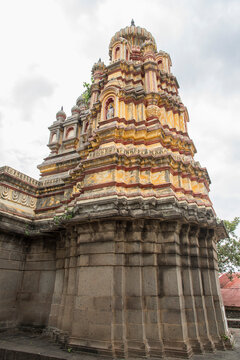 Bilveshwar Temple, Shree Kshetra Mahuli, 18th-century, commissioned by the Pant Pratinidhi rulers, Sangam Mahuli, Satara, Maharashtra, India.