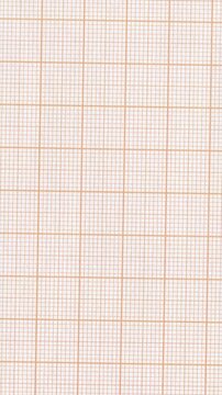 Close up of pink grid paper texture for design backgrounds.