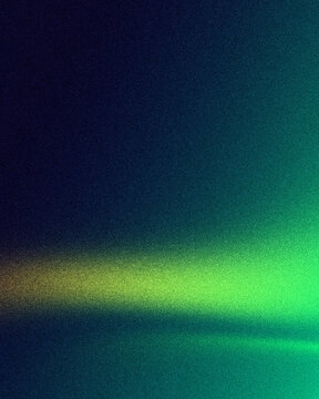 Deep navy blue and teal gradient background vertical grainy glowing neon green light leak on dark backdrop noise texture effect banner template