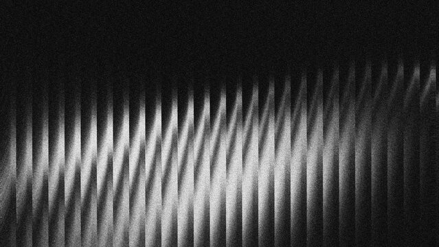 Monochrome vertical lines texture background black white dark noisy pattern with geometric stripes grunge abstract retro banner poster backdrop design