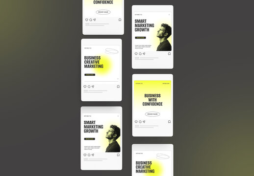Social Media Post Mockup Bundle