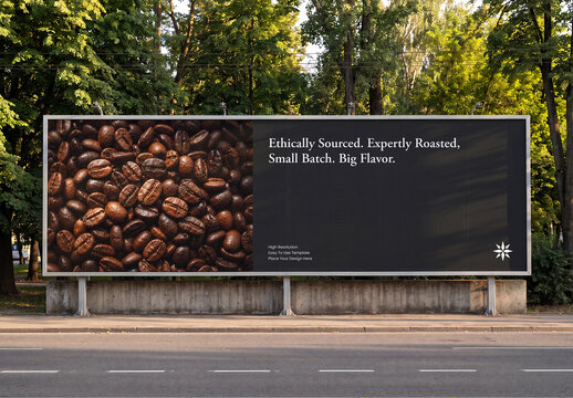 Outdoor Large Billboard Mockup