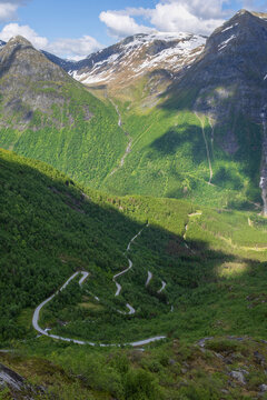 Gaularfjellsvegen, Gaular, Norway