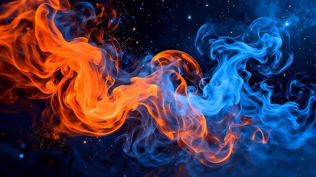 Cosmic smoke waves in space
