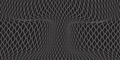 Mesh texture for fishing nets. Seamless pattern for sportswear or soccer goal, volleyball net, basketball hoop, hockey, athletics. vector illustration. Abstract net background for sports. © absah