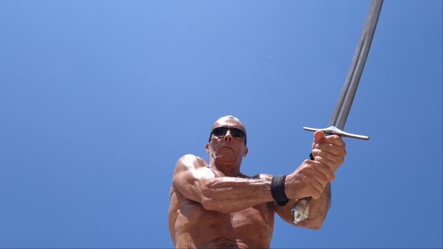 Allenamento di spada