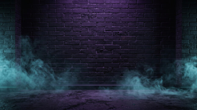 Purple Brick Wall