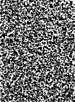 Black and white abstract organic pattern texture background