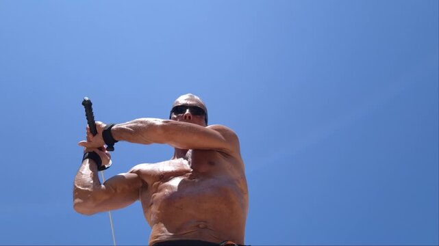Allenamento di spada