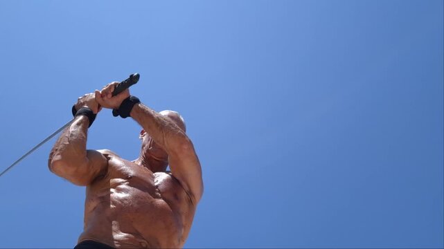Allenamento di spada