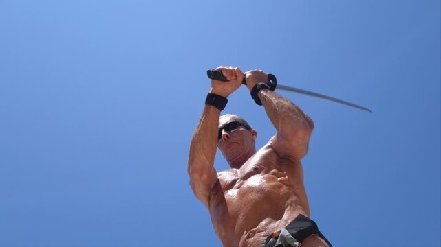 Allenamento di spada
