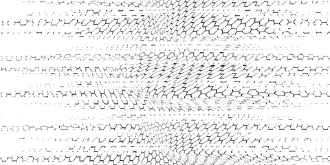 Football goal net, fishing net pattern or fishing net background, seamless vector texture. Grunge pattern © achmad