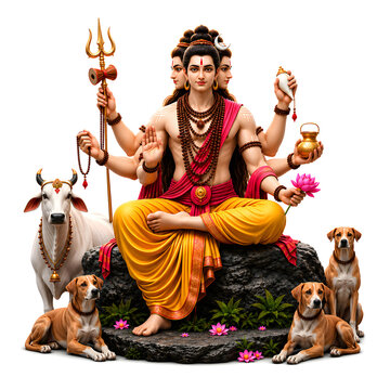 Lord of Shree Gurudev Datta, Also known as Dattatrey, Datta Guru
