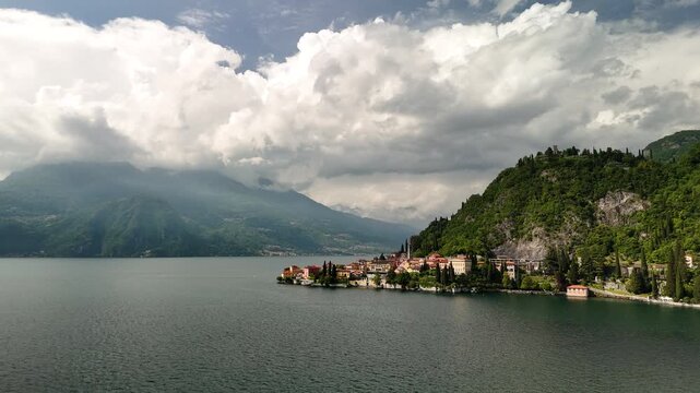 Aerial Footage &ndash; Lake Como, Italian Lakes, Italy