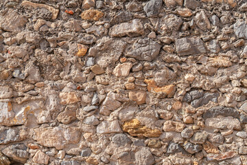 Fototapeta premium Stone wall closeup
