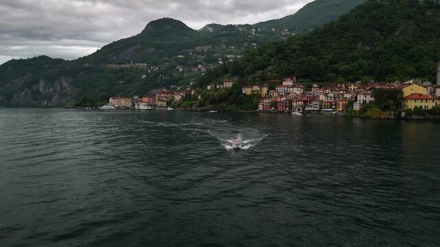Aerial Footage &ndash; Lake Como, Italian Lakes, Italy