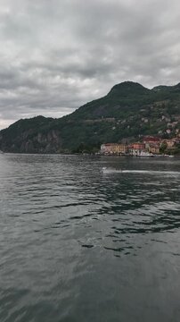 Aerial Footage &ndash; Lake Como, Italian Lakes, Italy