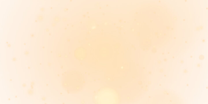 Golden sequins glow with many lights. Glittering dust. Luxurious background of golden particles.