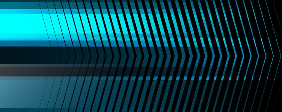 Abstract Chevron Lines with Optical Illusion. Transition effect. Modern Geometric Color Lines Halftone Pattern for creative graphic design. Vector illustration.