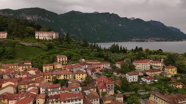 Aerial Footage &ndash; Lake Como, Italian Lakes, Italy