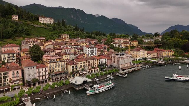 Aerial Footage &ndash; Lake Como, Italian Lakes, Italy