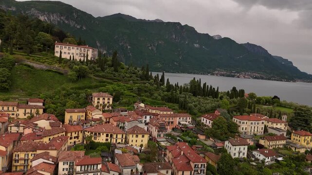 Aerial Footage &ndash; Lake Como, Italian Lakes, Italy
