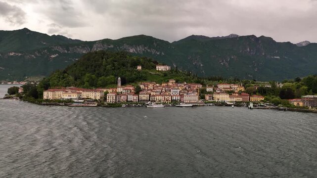 Aerial Footage &ndash; Lake Como, Italian Lakes, Italy
