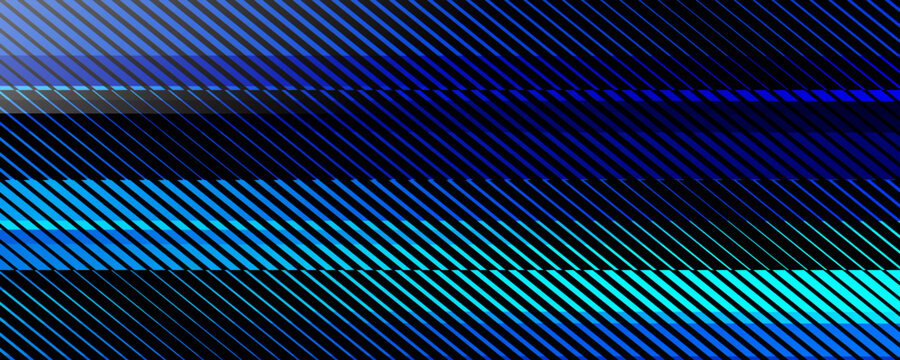 Abstract Geometric Pattern with Transition effect. Colorful Diagonal Stripes and Dynamic Optical Illusion. Modern Color Background for creative graphic design. Vector illustration.