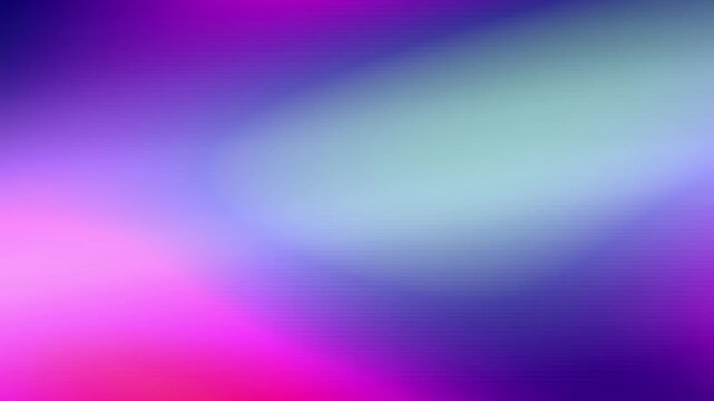 Abstract animated holographic light sweep drawn as violet and blue glowing lines and dots on a deep dark background. Clean minimal motion graphics element with free space around it, ideal for title se