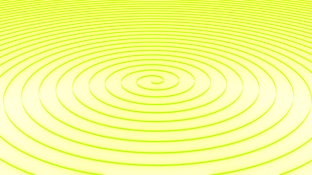 golden concentric rings, glowing yellow waves, radiating energy, circular motion, dynamic background, visual pattern