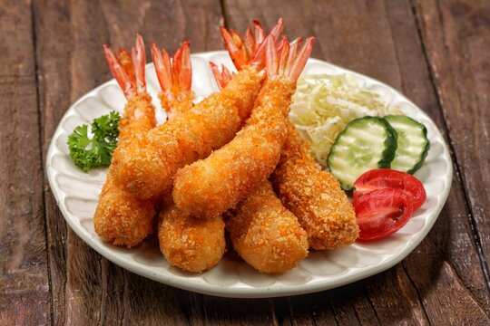 Ebi Fry, ebi furai or ebi furay is a typical Japanese food in the form of fried shrimp covered in flour.