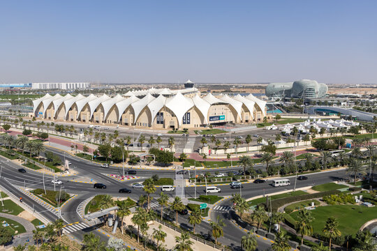 Yas Marina Circuit Formula 1 Grand Prix motorsport race track in Abu Dhabi, United Arab Emirates