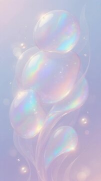 Vertical Pearl Droplet Loop