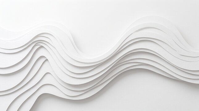 Luxury Minimal Paper Wave Texture