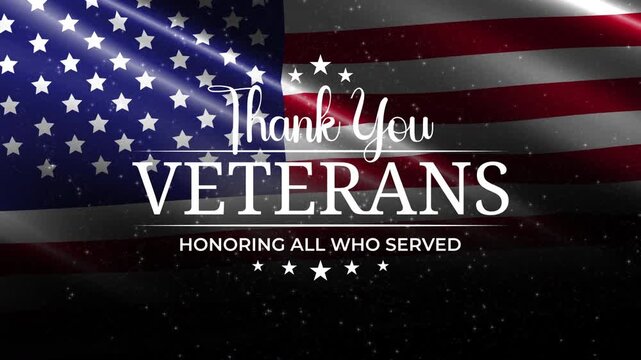 Thank you veterans with american flag American flag suitable for commemorating veterans with a military theme ideal for use in support campaigns and events.