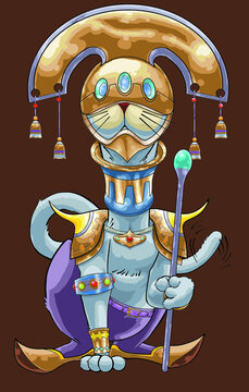 ancient cat god
