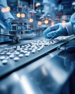 Pharmaceutical Production Line with Tablet Quality Control