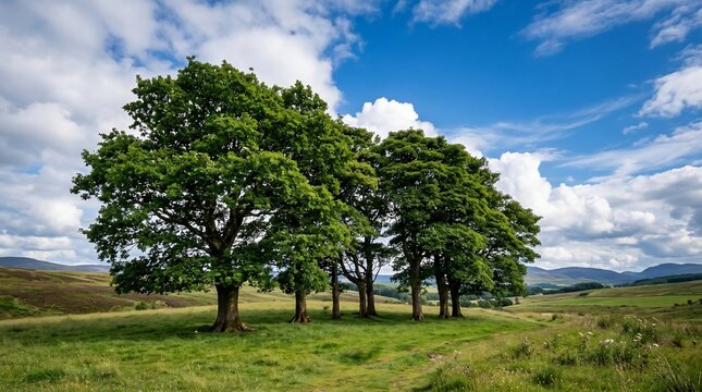Green Trees Landscape