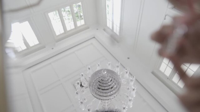 wedding ring rotation on the mirror table