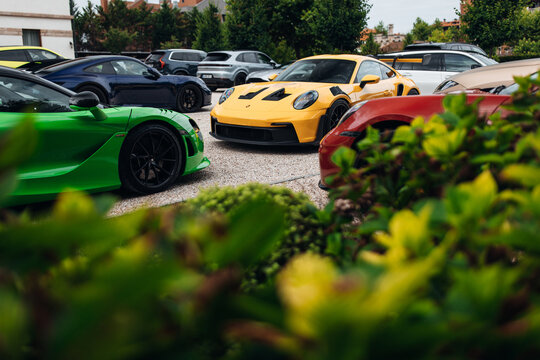 Porsche 911 GT3 2025 at the parking of hotel