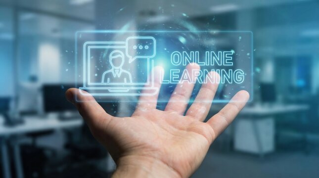 Online learning with ai supports employment growth through reskill and upskill training for better collaboration and productivity in work settings