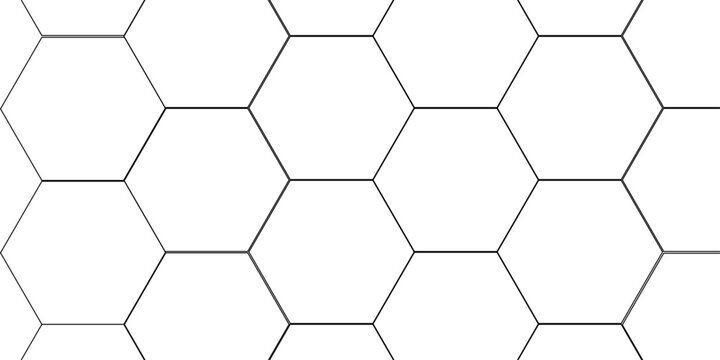 Hexagon background with pattern tile on the wall . Seamless vector tiles texture and pattern. Wall abstract texture. Vector illustration.	
