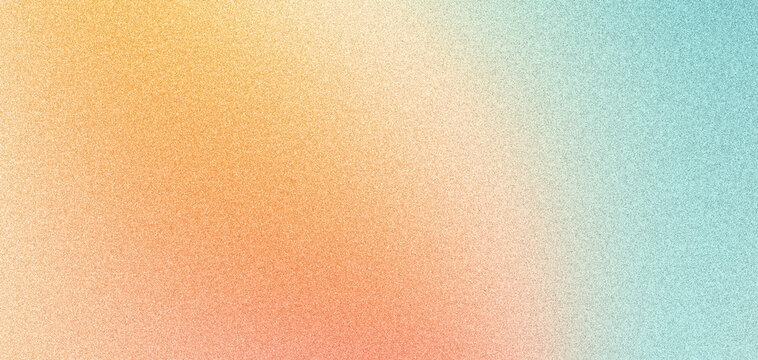 Teal orange gradient background, smooth grain texture header, banner, wallpaper, poster backdrop design
