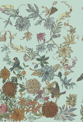seamless floral pattern Art 