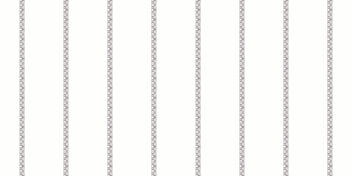 Seamless neutral grey pinstripe vector pattern with ornamental vertical lace lines for subtle textile wallpaper art