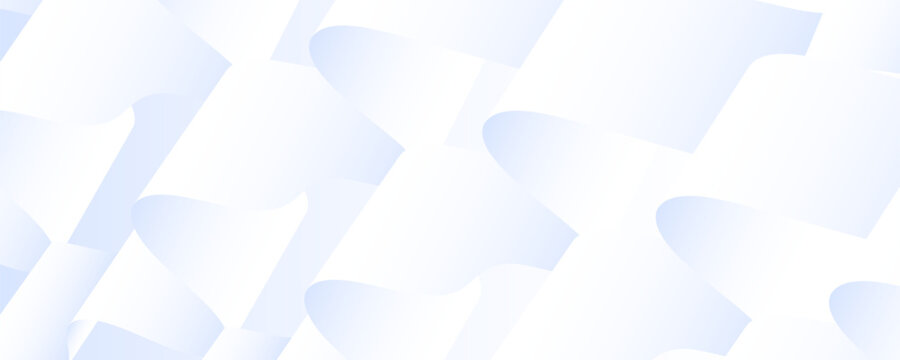 Subtle corporate curve and background blue gradient with abstract geometric white. Ribbon graphic tech and wallpaper texture presentation with backdrop science futuristic.